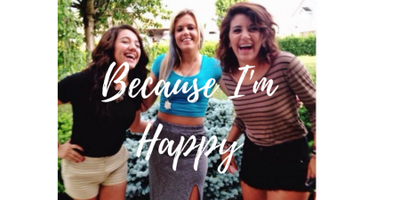 Because I’m happy🎵