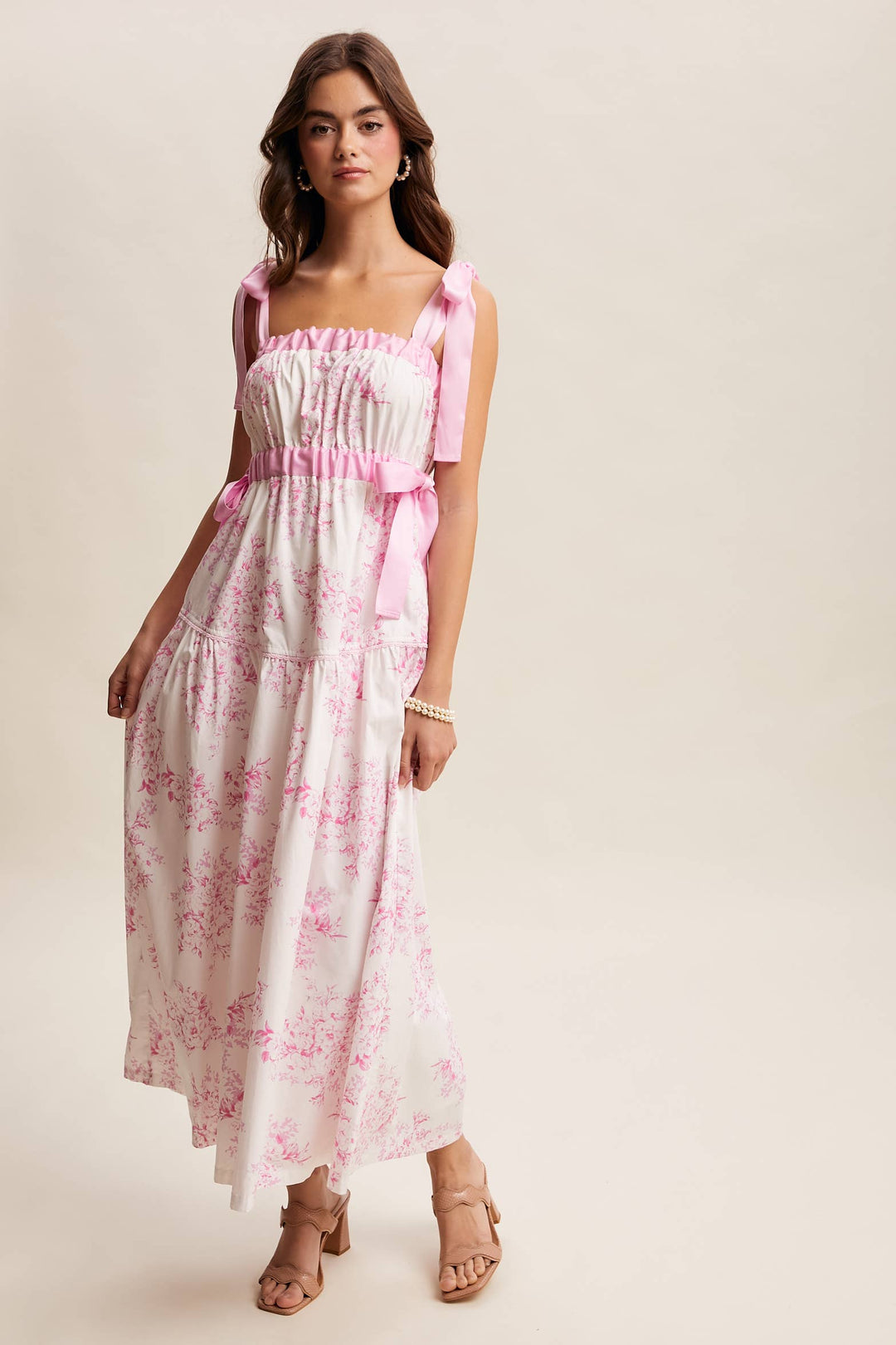 knee length dresses for ladies Easy Darling Maxi Dress Yellow main image 0