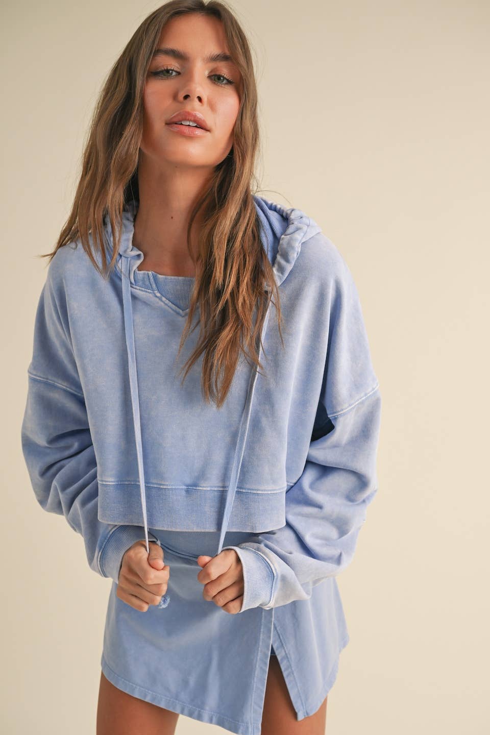 新品未使用X-girl ACID WASH SWEAT HOODIE BLUE Amazon.com: Dnzzs Acid Wash Hoodie Vintage Light Blue Hoodie